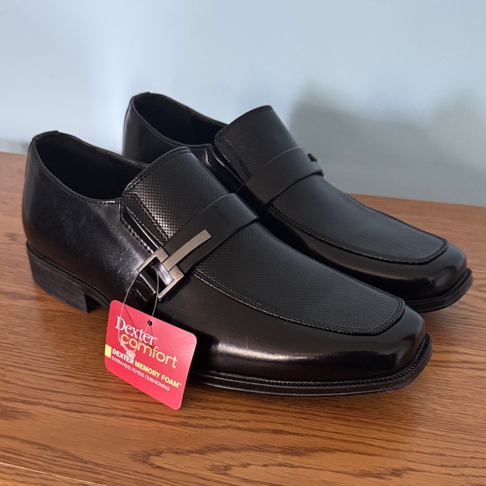 Dexter Men's Black Slip-On Loafers
